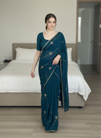 Timeless Splendor Embellished Saree Ensemble