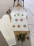Embroidered Straight Kurta With Salwar And Dupatta - Surat Wholesale Ethnic Wear (Photo 8)