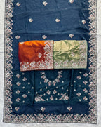 Timeless Floral Embellished Sarees Crafted for Sophisticated Celebrations