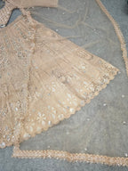 Intricately Embroidered Mirror Work Flared Lehenga Choli with Dupatta - Surat Wholesale Ethnic Wear (Photo 8)