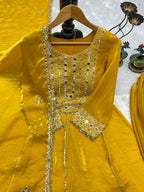Regal Mirrorwork Palazzo Ensemble for Festive Celebrations