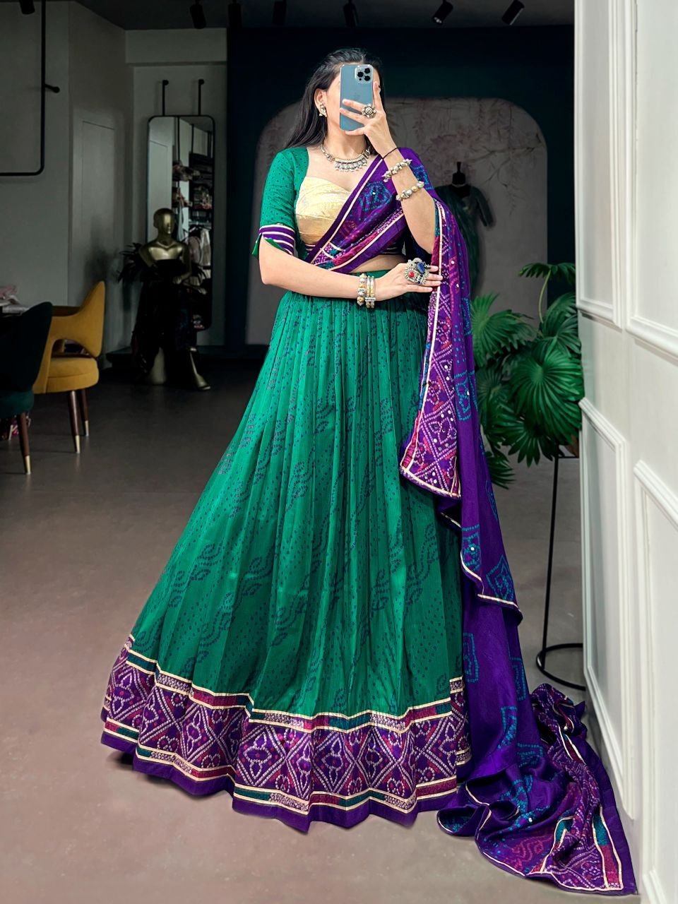 Celebrating Gujarati heritage with a touch of modern elegance