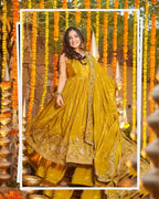 Royal Heritage Embroidered Anarkali Ensemble With Intricate Floral Craftsmanship - Surat Wholesale Ethnic Wear (Photo 9)