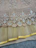 Intricately Embroidered Mirror Work Flared Lehenga Choli with Dupatta - Surat Wholesale Ethnic Wear (Photo 9)