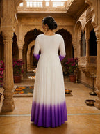Fashion Factory Star Georgette Embroidered Festival Gown