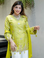Pure Viscose Silk Salwar Kameez