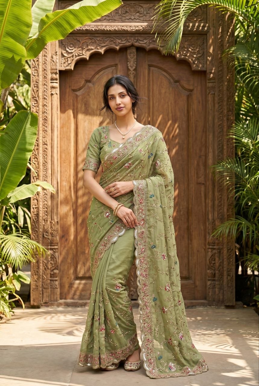 Star Georgette Saree