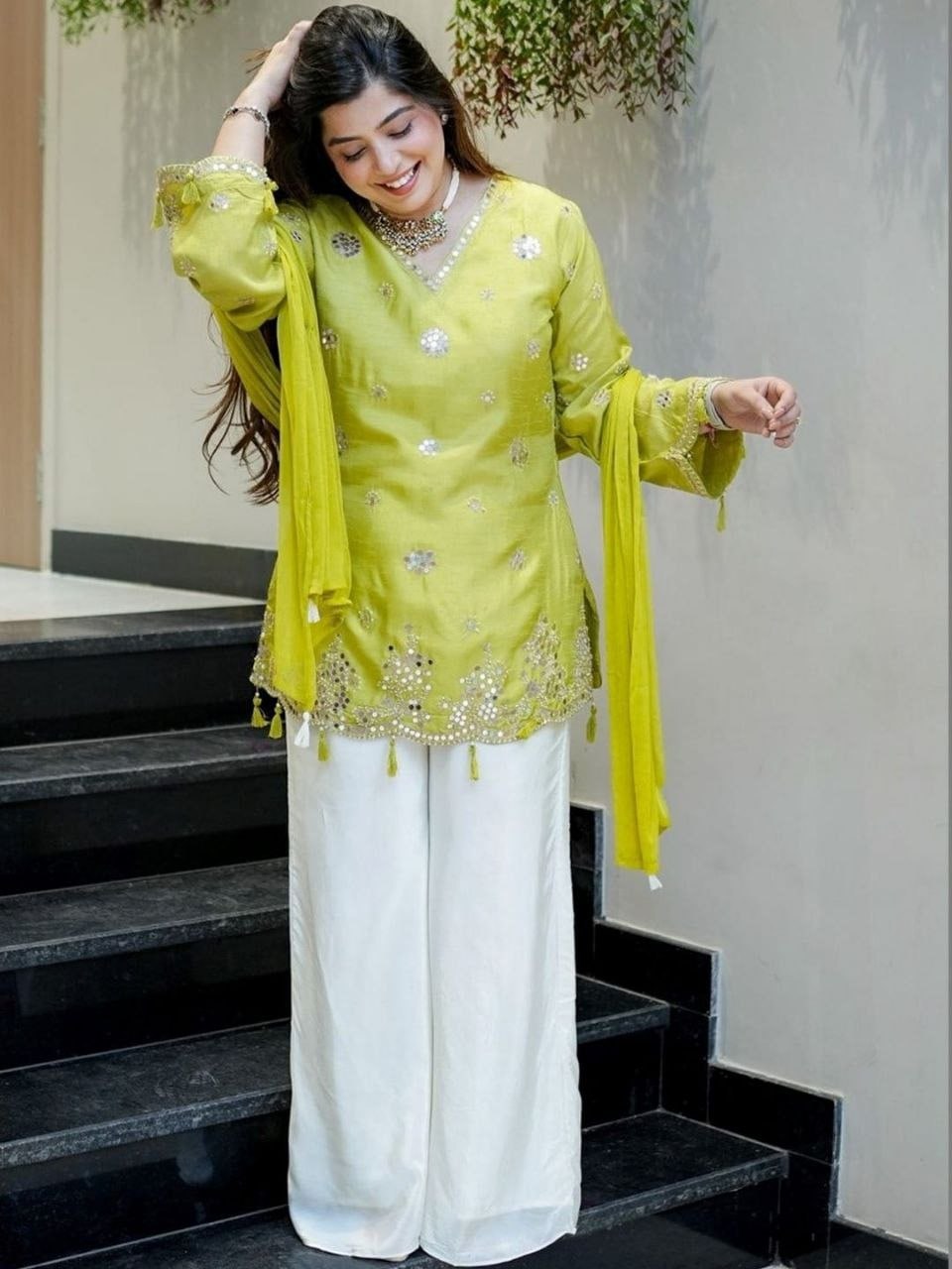 Pure Viscose Silk Salwar Kameez