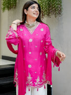 Pure Viscose Silk Salwar Kameez