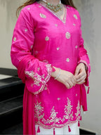 Pure Viscose Silk Salwar Kameez