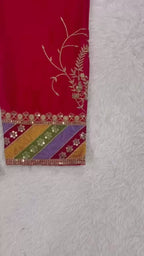 Regal Heritage Embroidered Suit Ensemble for Festive Celebrations
