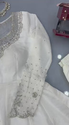 Regal Embroidered Anarkali Ensemble for Timeless Festive Celebrations