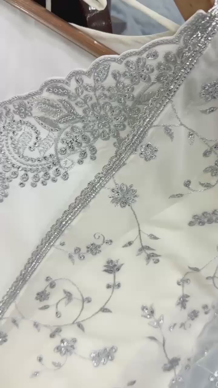 Regal Heritage Embroidered Ensemble for Timeless Festive Celebrations