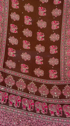 Royal Heritage Intricate Motif Saree for Timeless Celebrations - Fabric & Stitching Video Preview (Wholesale Surat)