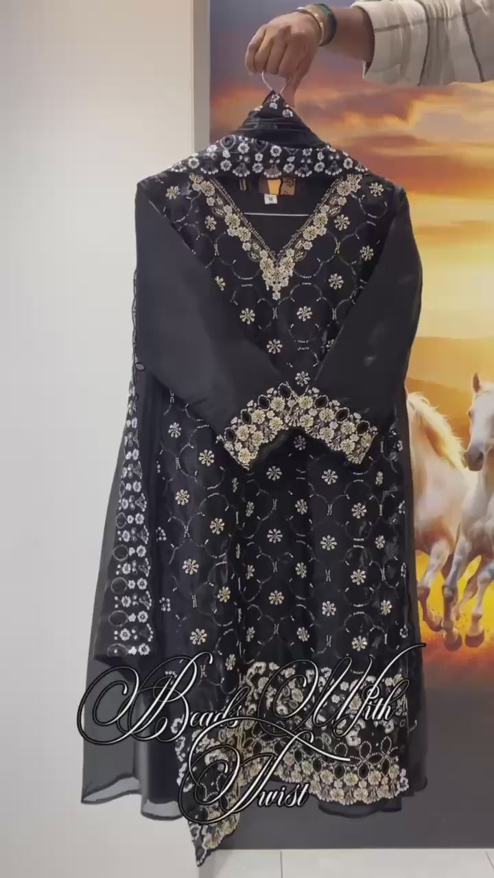 Regal Embroidered Palazzo Suit for Grand Festive Celebrations
